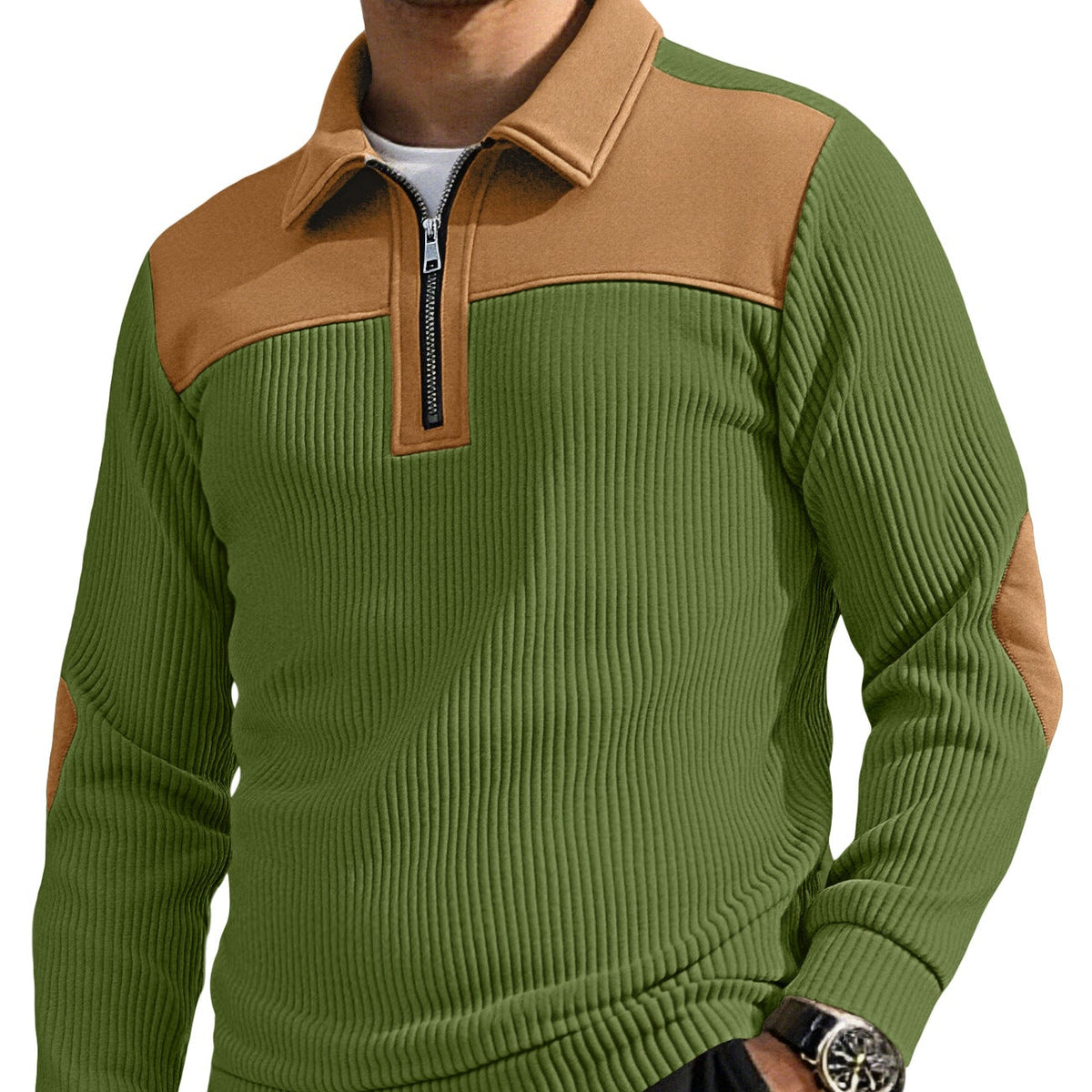 Zip-Up Sweatshirt