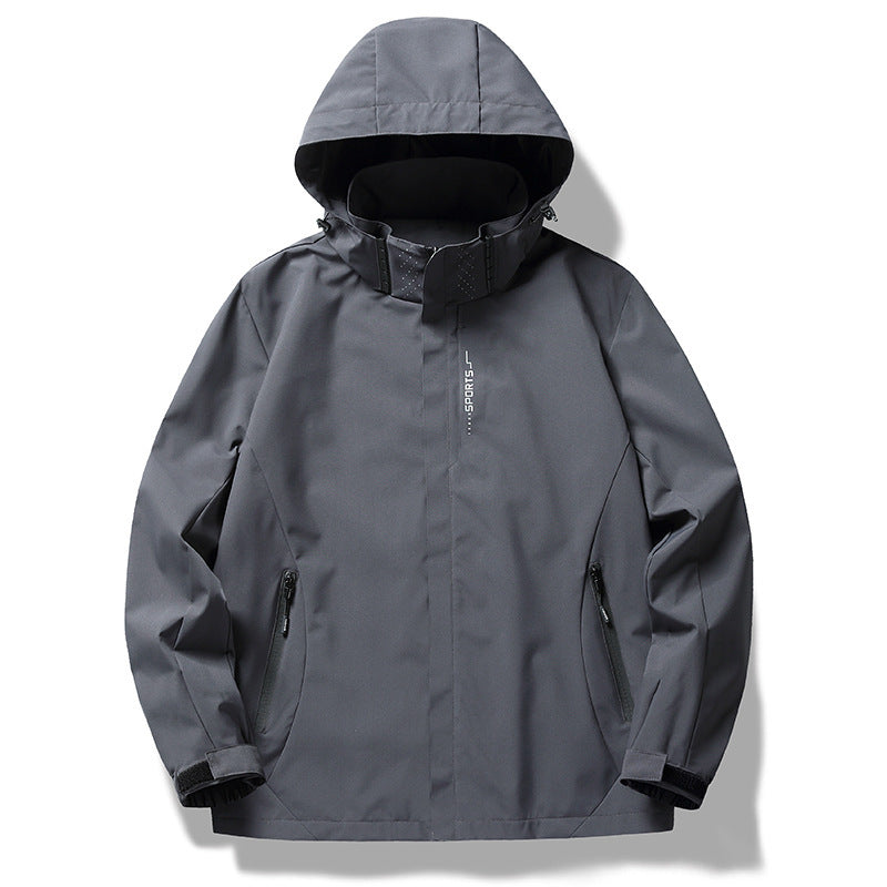 MULINSEN Lightweight Hooded Windbreaker Jacket
