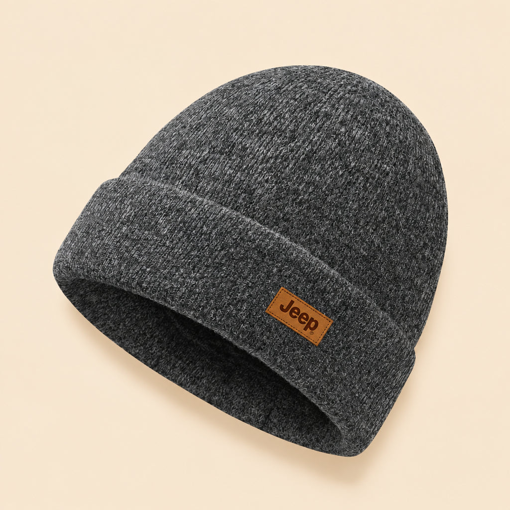 Jeep Men’s Fleece-Lined Knit Winter Hat