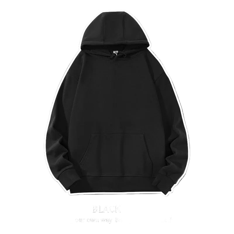 Heavyweight Cotton Hoodie – 380g Vintage Oversized Fit