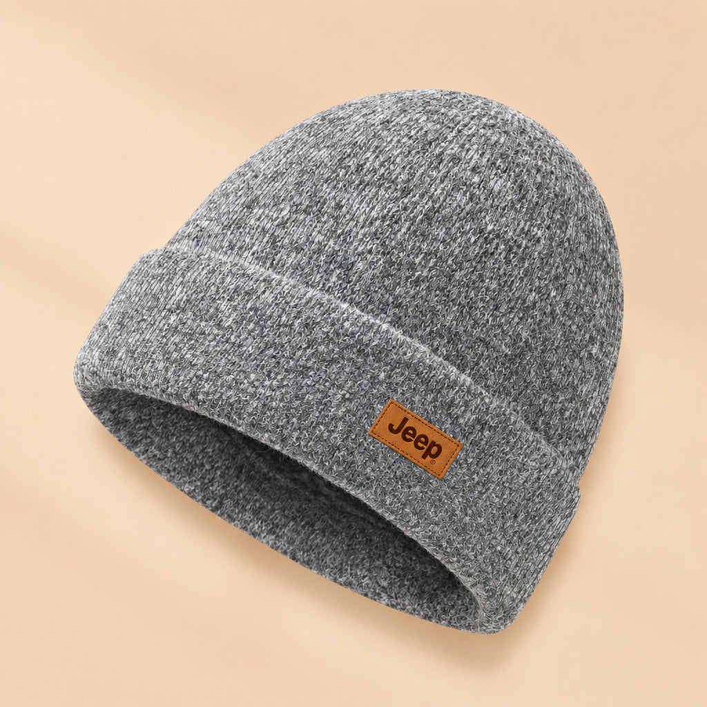 Jeep Men’s Fleece-Lined Knit Winter Hat