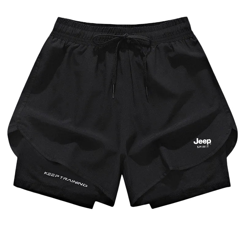 JEEP Men's Ice Silk Fitness Shorts