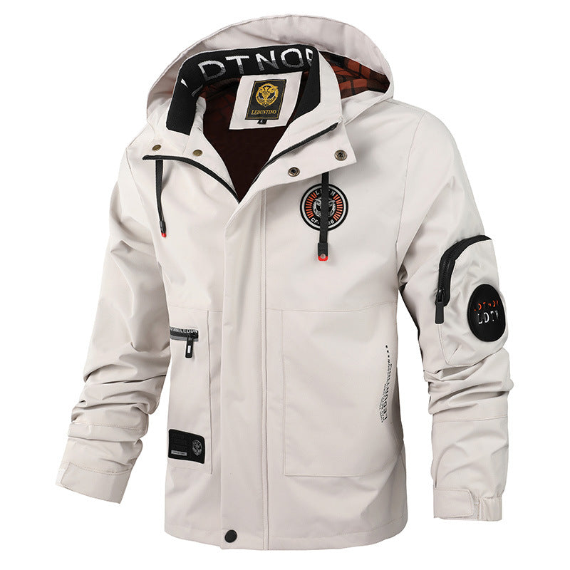 Affordable Men's Hooded Jacket | Outdoor Parka