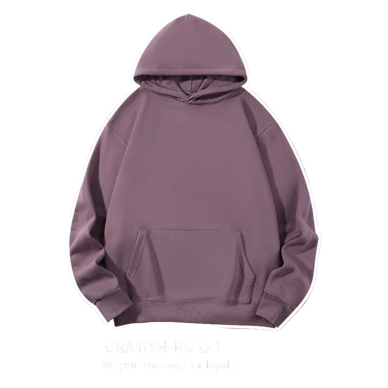 Heavyweight Cotton Hoodie – 380g Vintage Oversized Fit