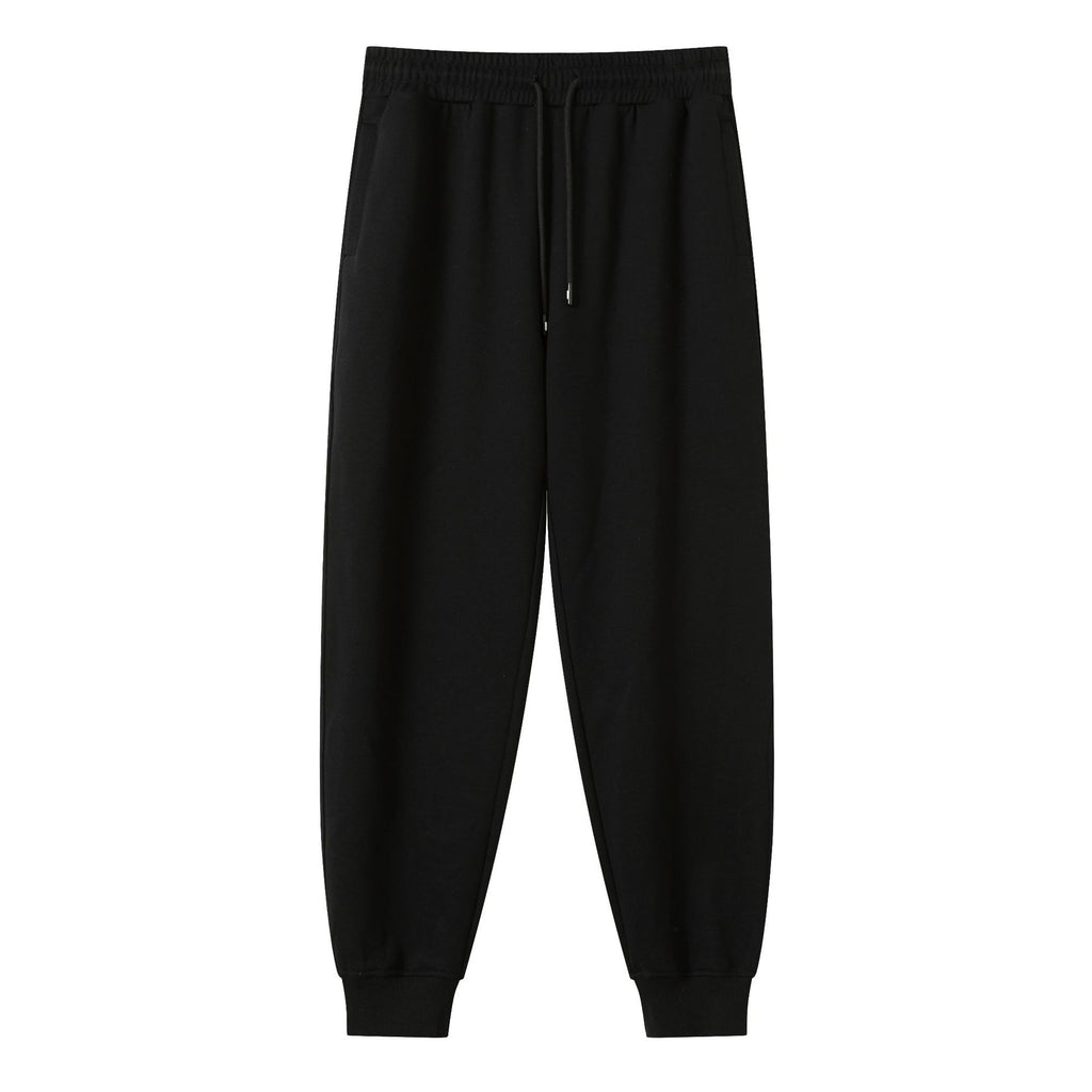 Men's 380g Heavyweight Loose Terry Casual Pants – Fall/Winter Solid Colors