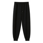 Men's 380g Heavyweight Loose Terry Casual Pants – Fall/Winter Solid Colors