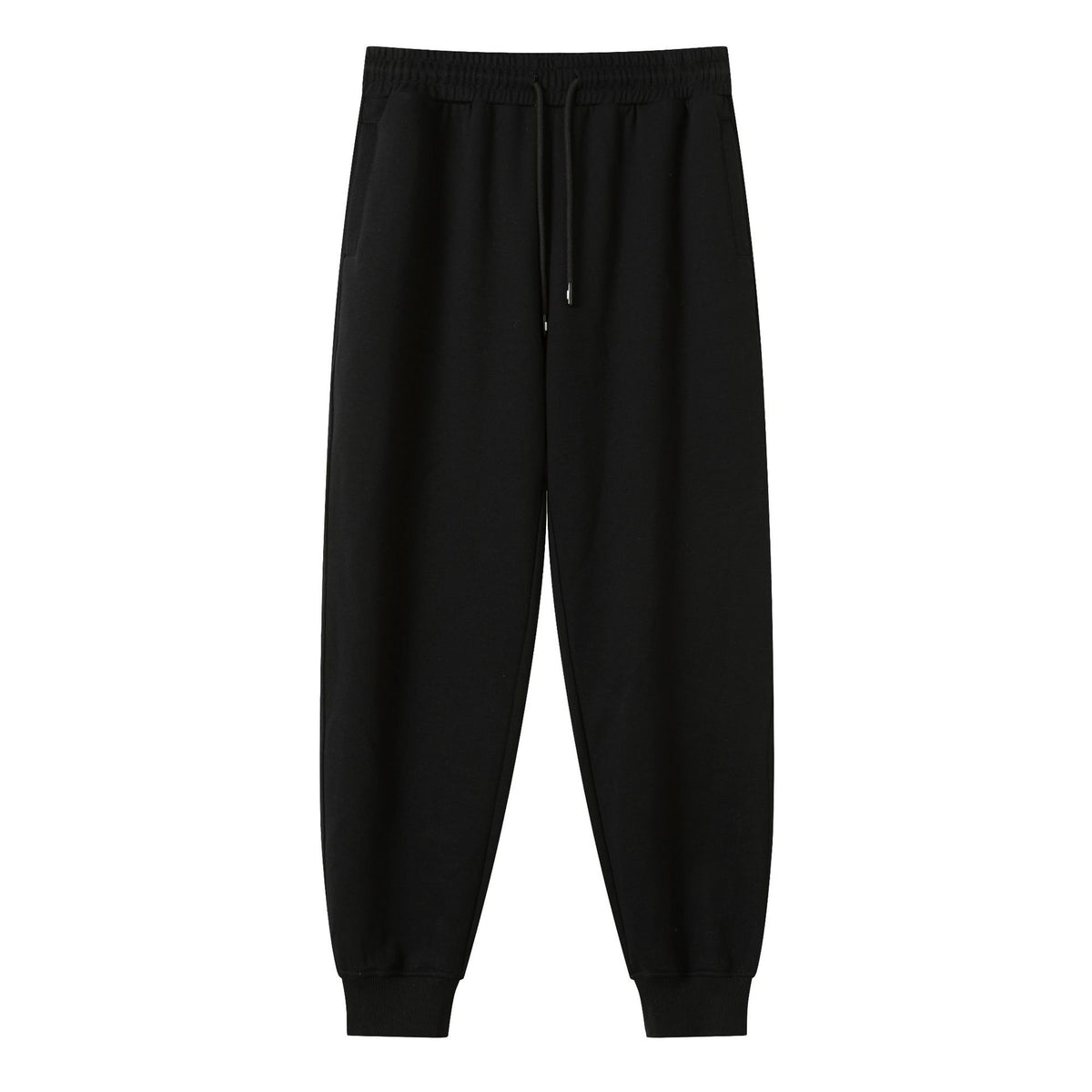 Men's 380g Heavyweight Loose Terry Casual Pants – Fall/Winter Solid Colors