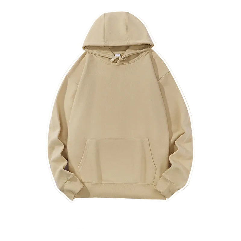 Heavyweight Cotton Hoodie – 380g Vintage Oversized Fit