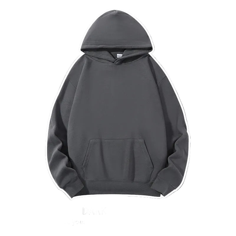 Heavyweight Cotton Hoodie – 380g Vintage Oversized Fit