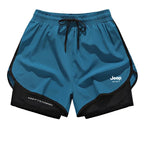 JEEP Men's Ice Silk Fitness Shorts