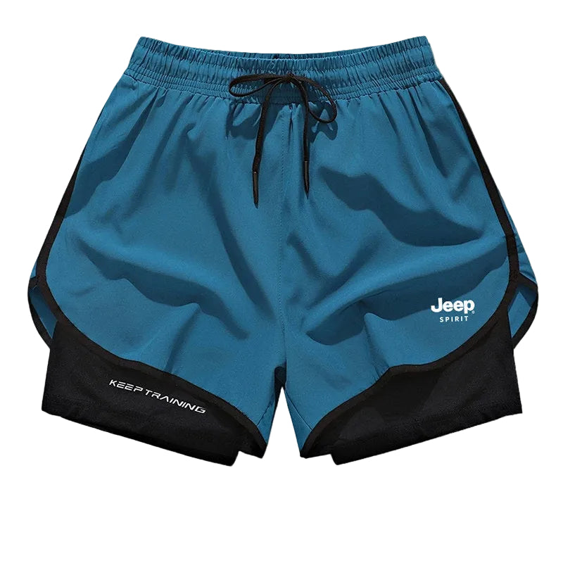 JEEP Men's Ice Silk Fitness Shorts