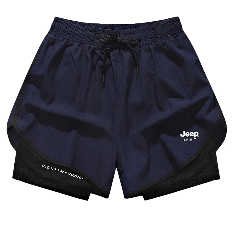 JEEP Men's Ice Silk Fitness Shorts