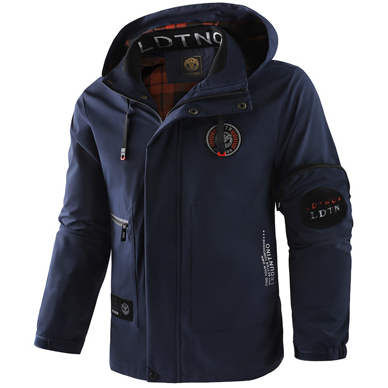 Affordable Men's Hooded Jacket | Outdoor Parka