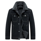 Men's Fleece-Lined Denim Jacket