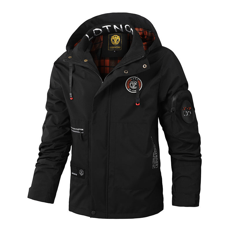 Affordable Men's Hooded Jacket | Outdoor Parka