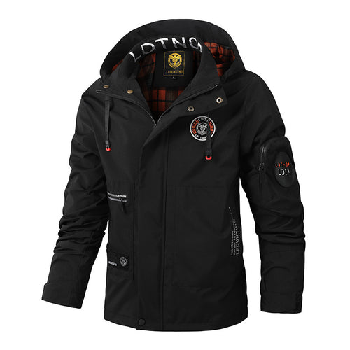 Affordable Men's Hooded Jacket | Outdoor Parka
