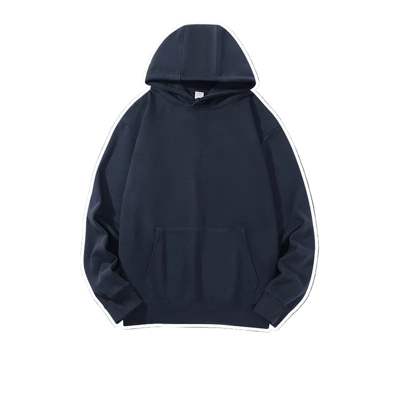 Heavyweight Cotton Hoodie – 380g Vintage Oversized Fit